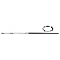 LA 2409 200MM - 0 NEEDLE OVAL FILE
