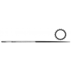 LA 2410 200MM - 0 NEEDLE ROUND FILE