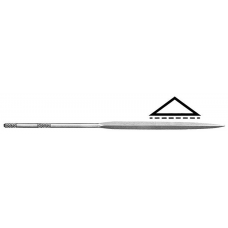 LA 2411 200MM - 0 NEEDLE FLAT Traingle file ( Barrette )