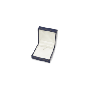 Suede Earring & Pendant Box- A05 Blue/Black/Red
