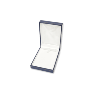 Suede Earring & Pendant Box- A08 Blue/Black/Red