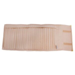 Velvet Beige Color Bracelet Pouch