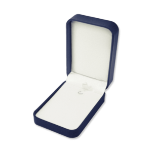 Suede Earring & Pendant Box- C06 Blue/Black/Red