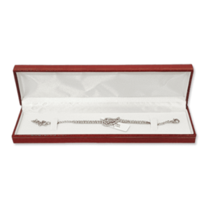 Suede Bracelet Box- D15 Red/Black/Blue