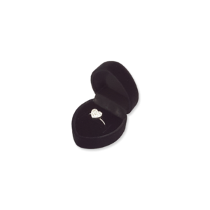 Velvet Ring Box (Small) - Black