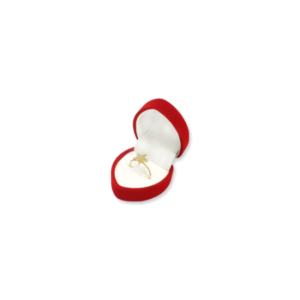 Velvet Ring Box (Small) - Red