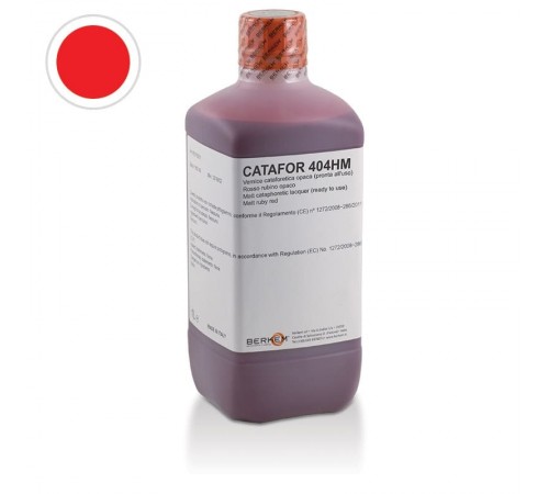CATAFOR 404HM OPAQUE RUBY RED COLOR FOR BATH