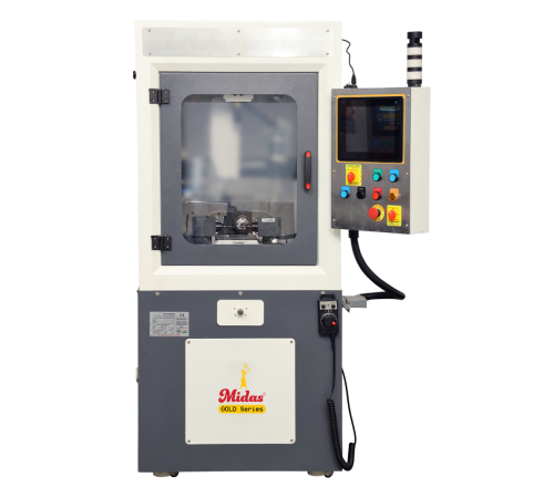 8 Axis Single Head Ball Faceting Machine with Auto Pick and Place